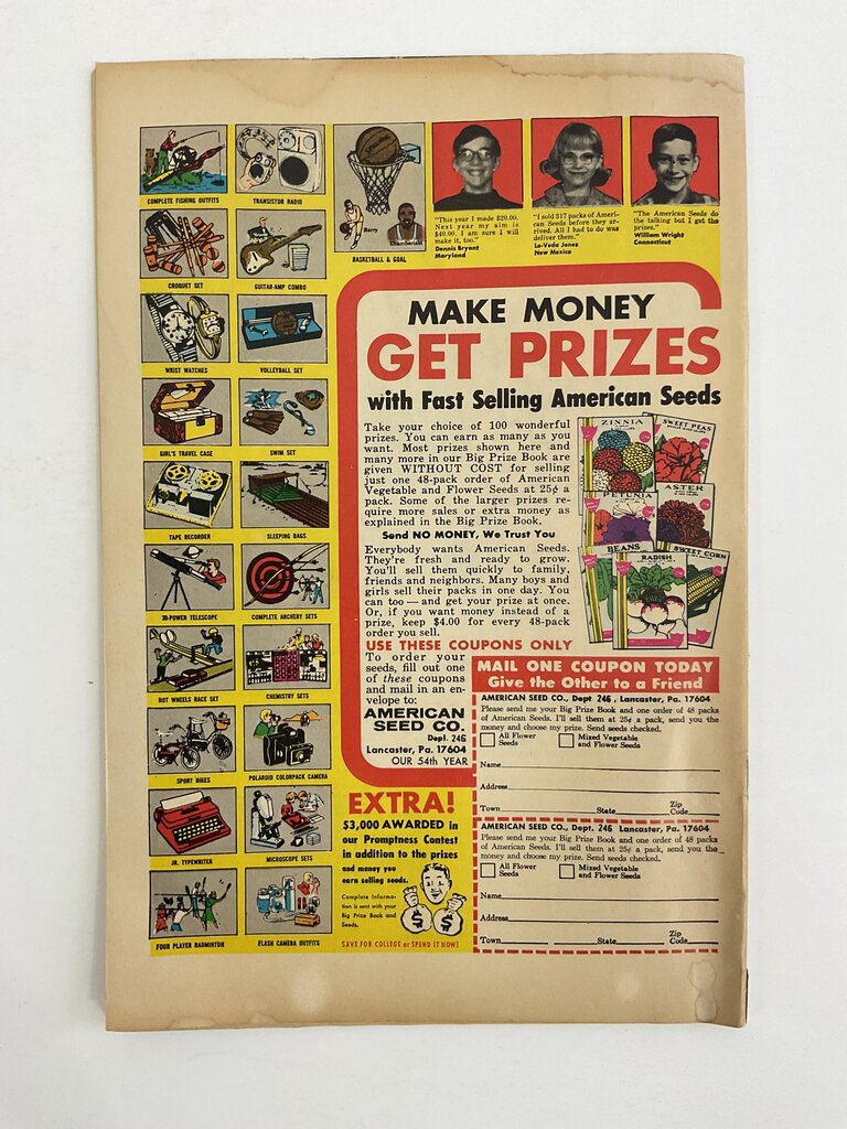 Vintage Marvel Comics: FEAR Issues #3 & #5 - 1970s /so