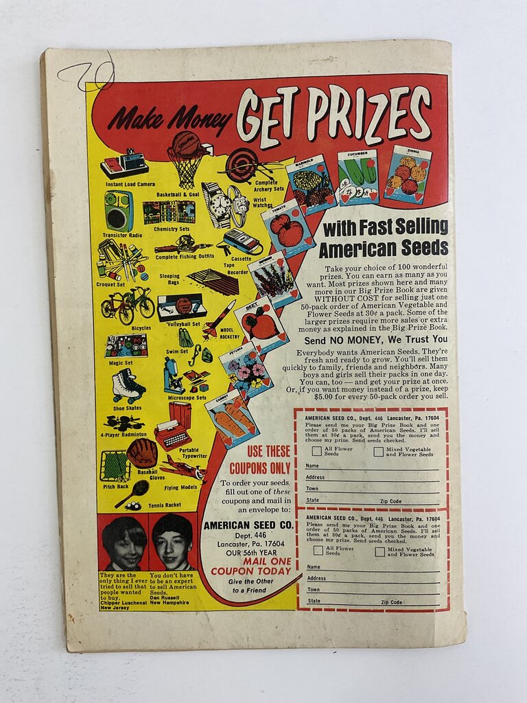 Vintage Marvel Comics: Supernatural Thrillers Issues #6 and #7 - 1973 & 1974 /so