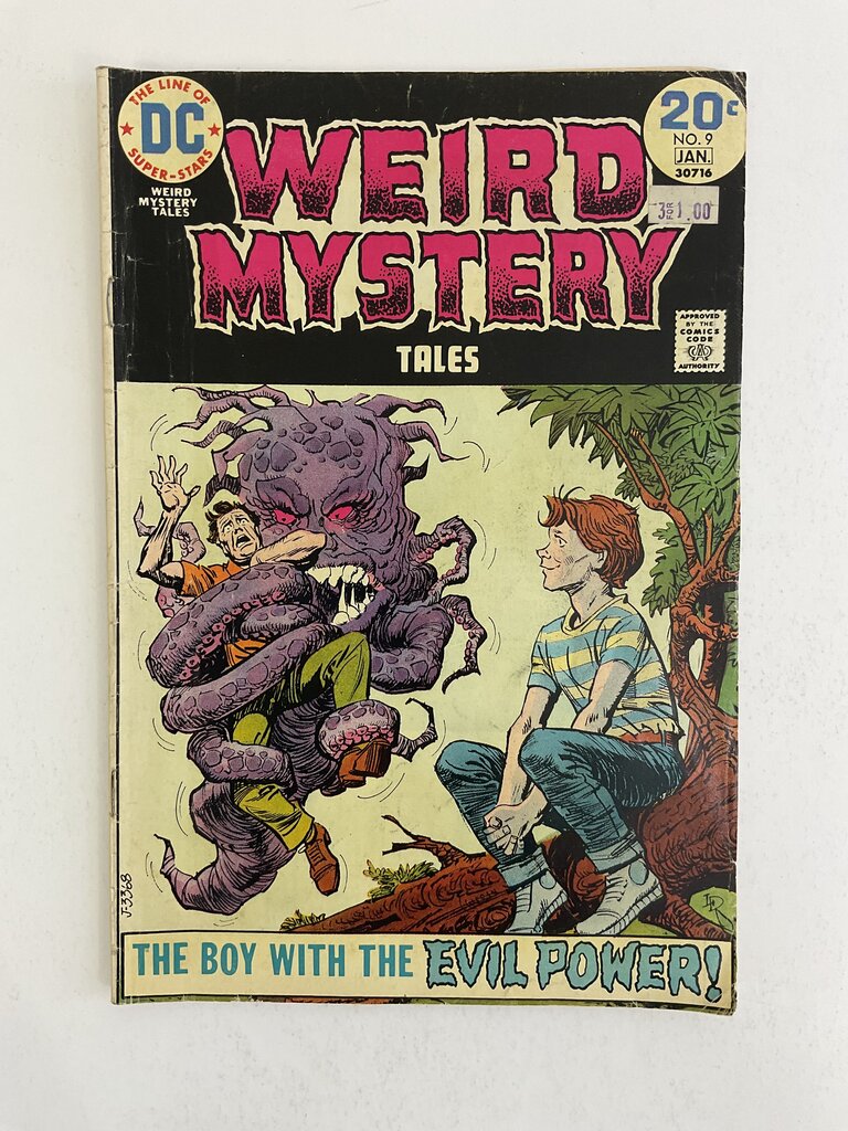 Vintage DC Comics: Weird Mystery Tales Issues 9, 18, 19, 21 - 1973-1975 /so