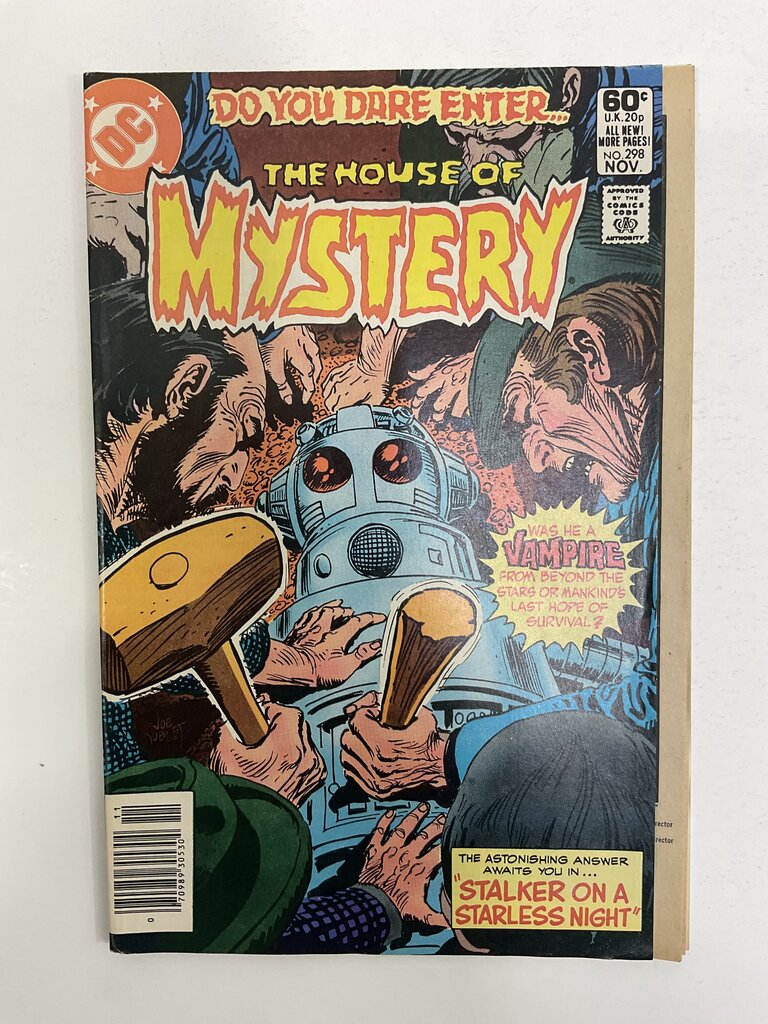 Vintage DC Comics: The Houes of Mystery 9 Book Bundle 1974-1983 /so