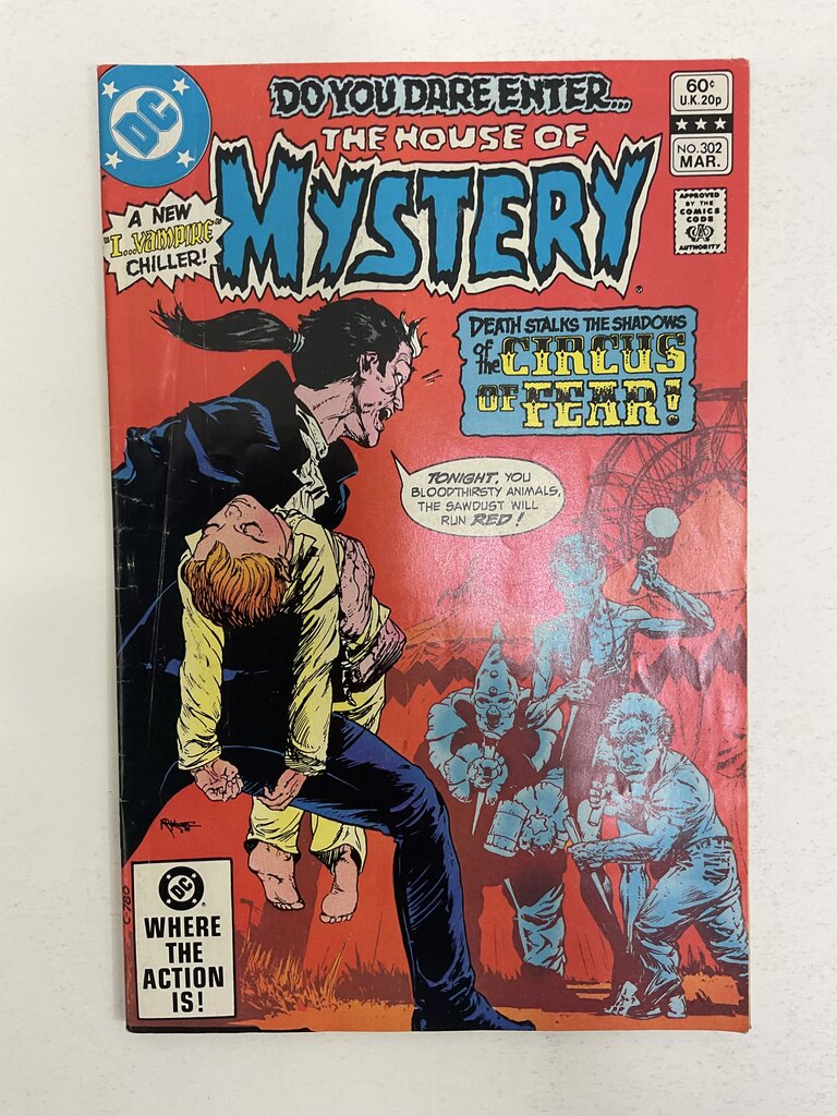 Vintage DC Comics: The Houes of Mystery 9 Book Bundle 1974-1983 /so