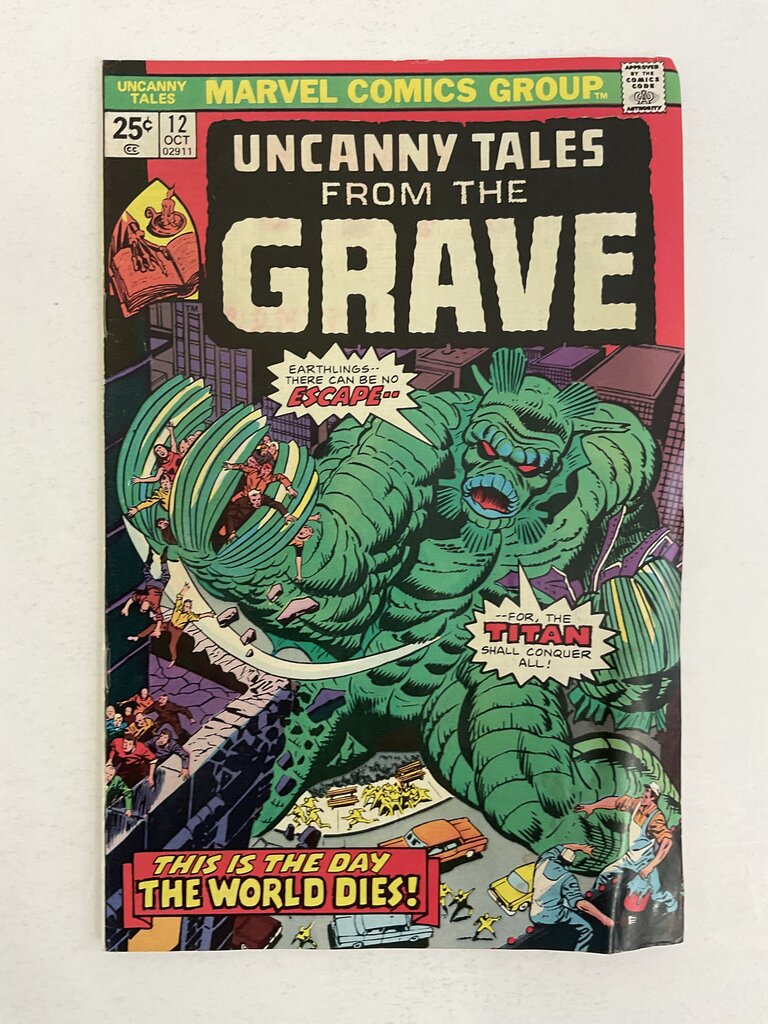 Vintage Marvel Comics: Uncanny Tales Issues #1, 7, 12 - 1973-1975 /so