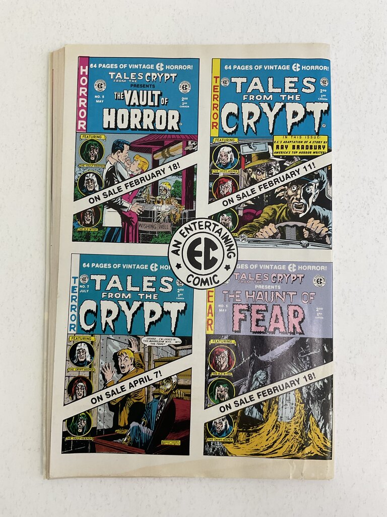 Vintage Comics: Tales from the Crypt 9 Book Bundle 1990s /so