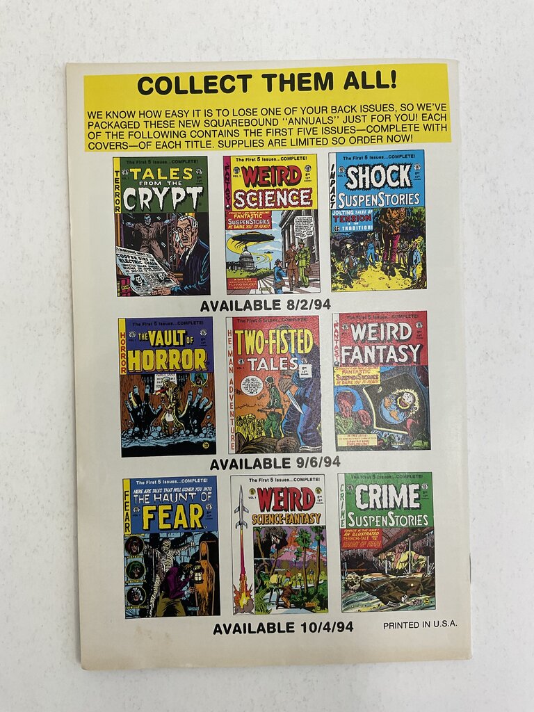 Vintage Comics: Tales from the Crypt 9 Book Bundle 1990s /so