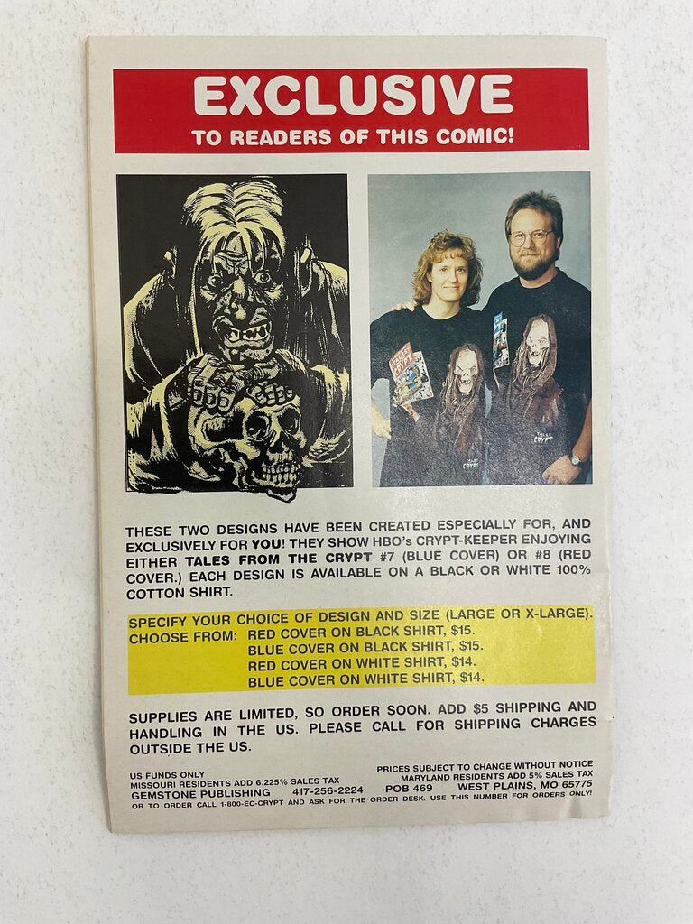 Vintage Comics: Tales from the Crypt 9 Book Bundle 1990s /so