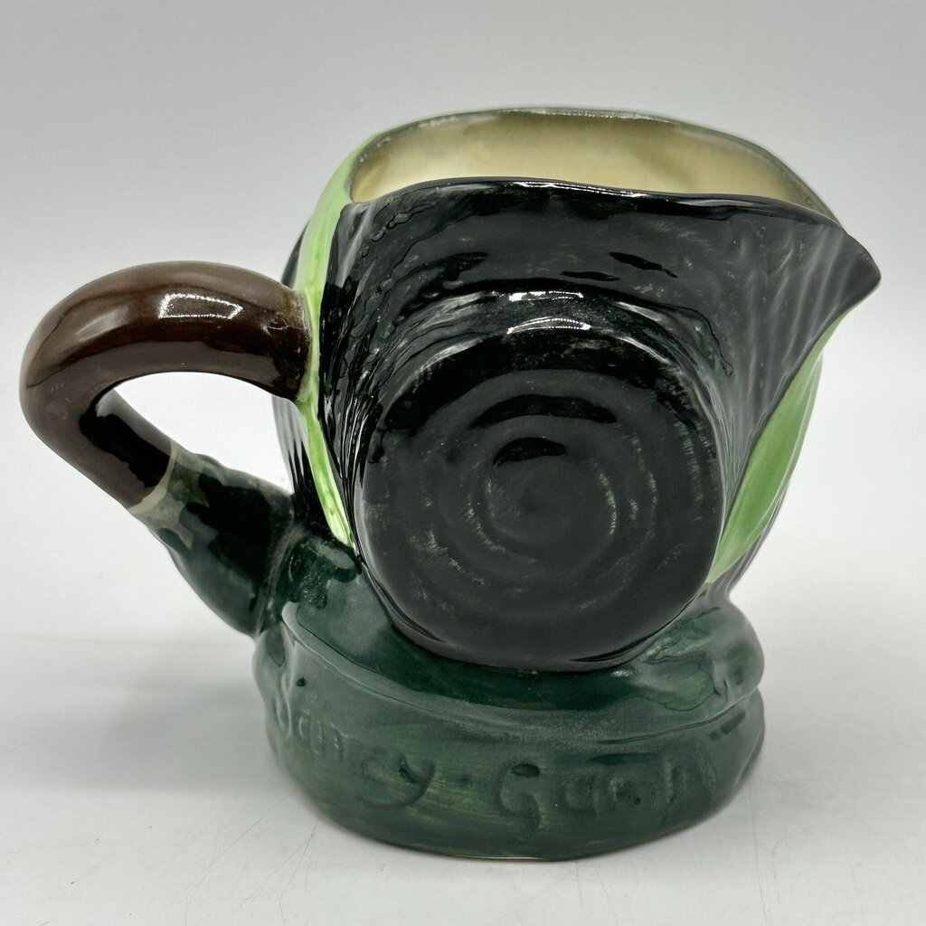 Set of 2 Vintage Royal Doulton Character Jugs Sairey Gamp D5528 & Old Charley D5527 Made In England /cb