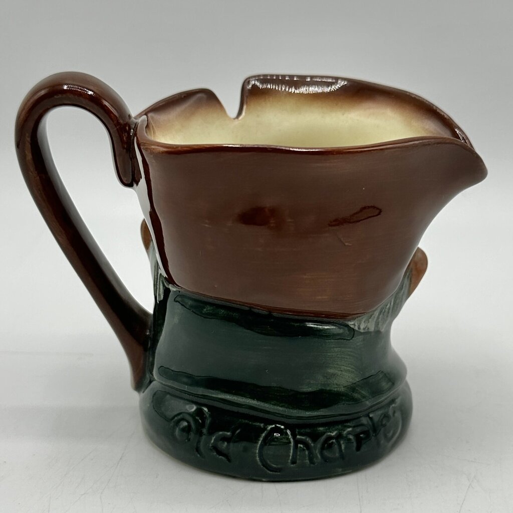 Set of 2 Vintage Royal Doulton Character Jugs Sairey Gamp D5528 & Old Charley D5527 Made In England /cb