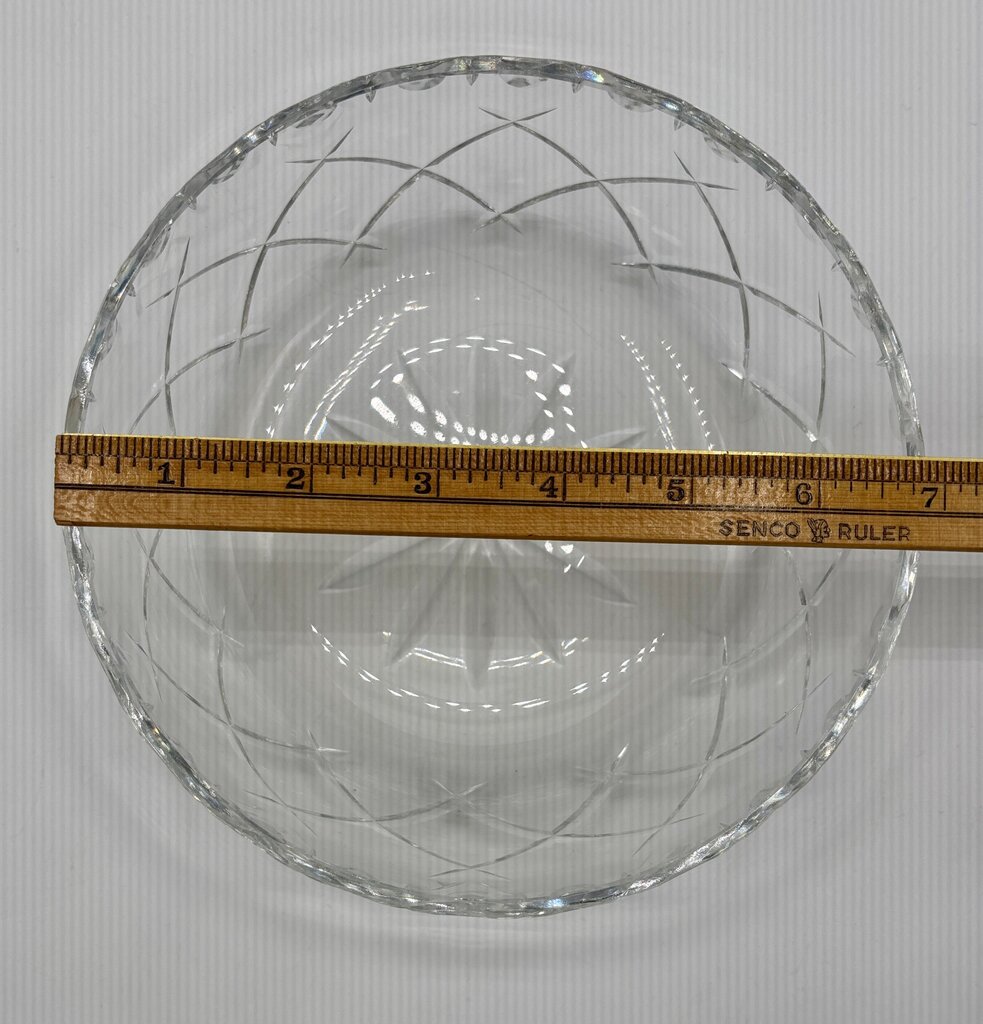 Cut Crystal 7” Bowl /j