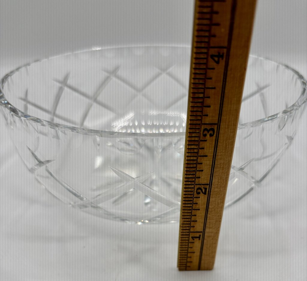 Cut Crystal 7” Bowl /j