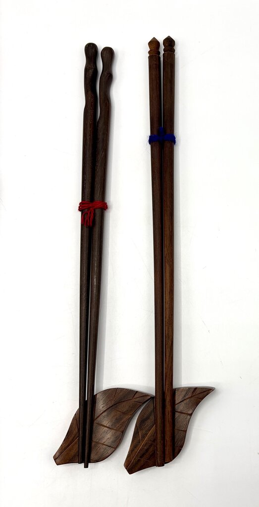 Set of 6 pair of Chop Sticks from Thailand /j