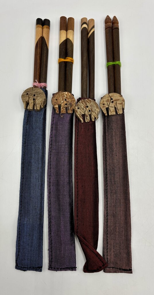 Set of 6 pair of Chop Sticks from Thailand /j