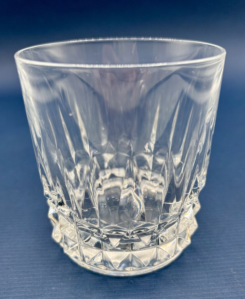 Set of 4 Cristal d’Arques Old Fashioned/Low Ball Whiskey Glasses /j