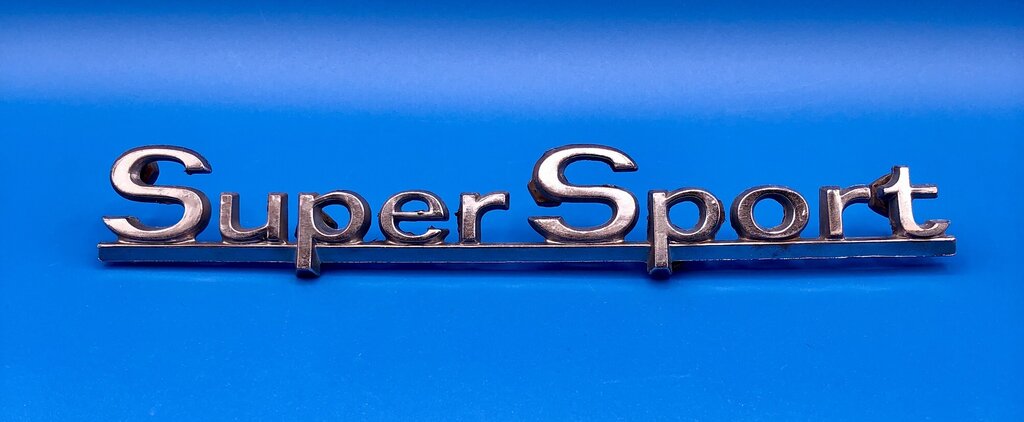 Original 1966 Chevelle SS Quarter Panel Emblem /b