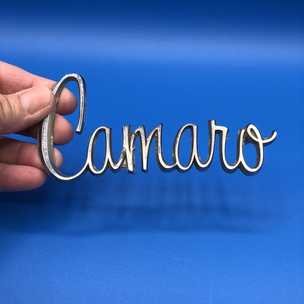 Original 1970 - 74 Chevrolet Camaro Fender Emblem /b