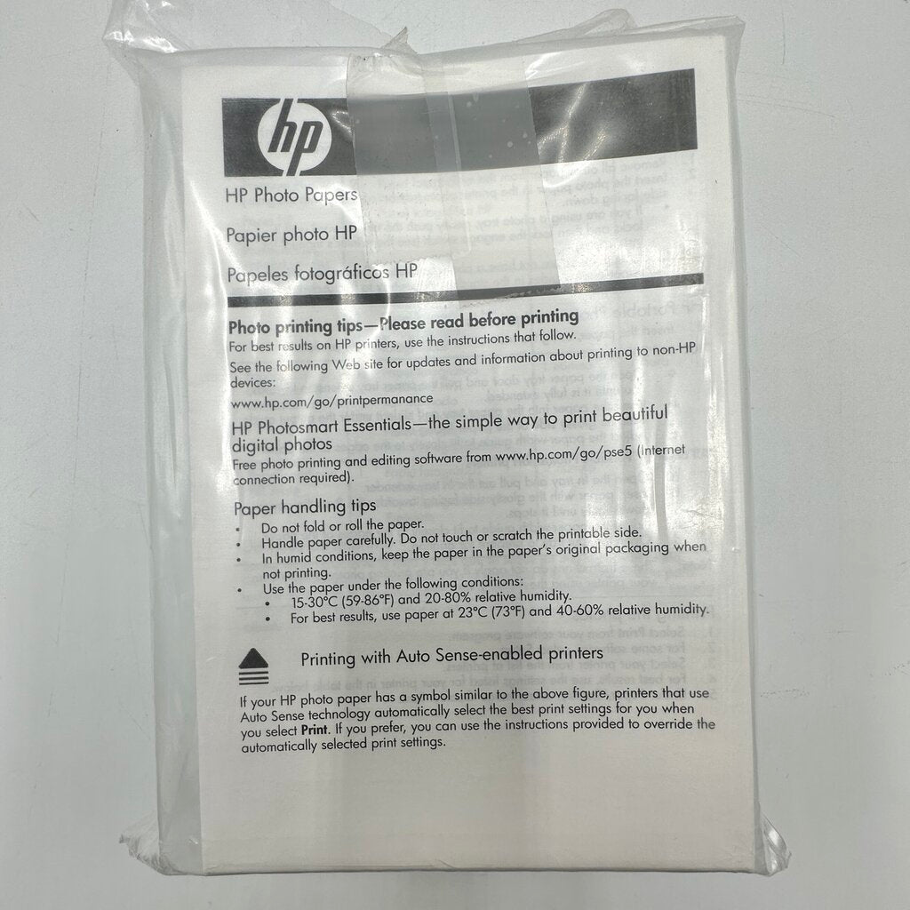 Hp Photo Paper 4x6 Glossy PL Q6638-60009 446 Total Sheets /cb