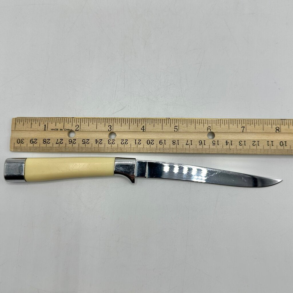 Vintage Carvel Hall by Briddell Steak Knives-Set Of 8 In Original Box-Stainless Steel /cb