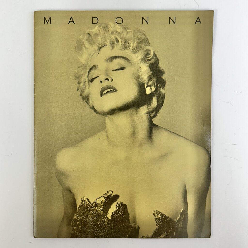 Vintage 1987 Madonna Who’s That Girl World Tour Souvenir Program /cb
