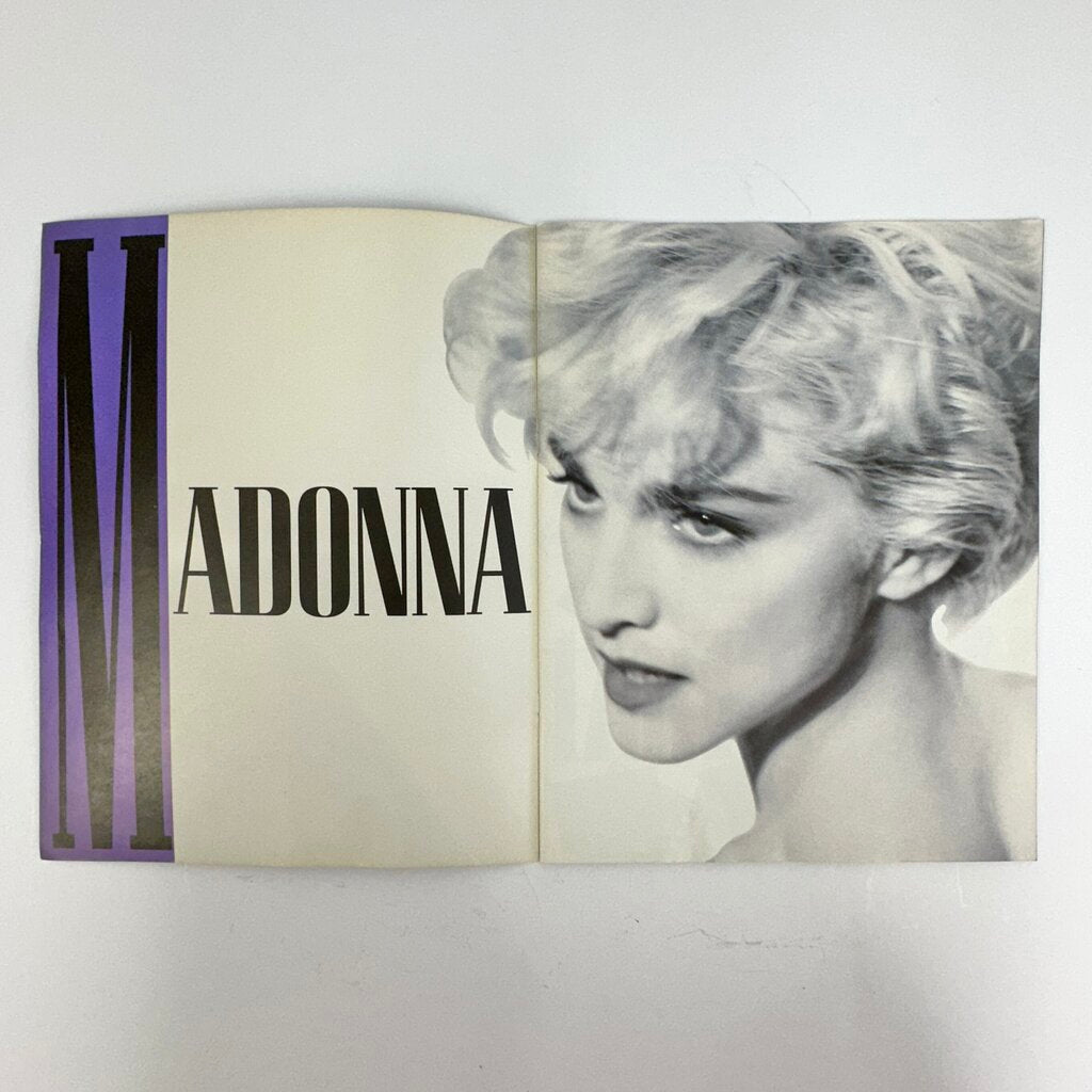 Vintage 1987 Madonna Who’s That Girl World Tour Souvenir Program /cb
