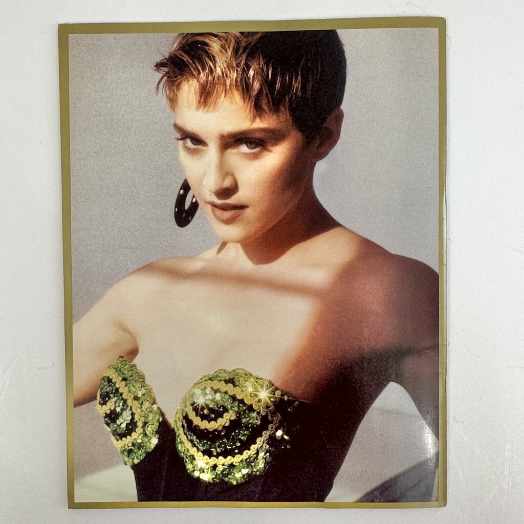 Vintage 1987 Madonna Who’s That Girl World Tour Souvenir Program /cb