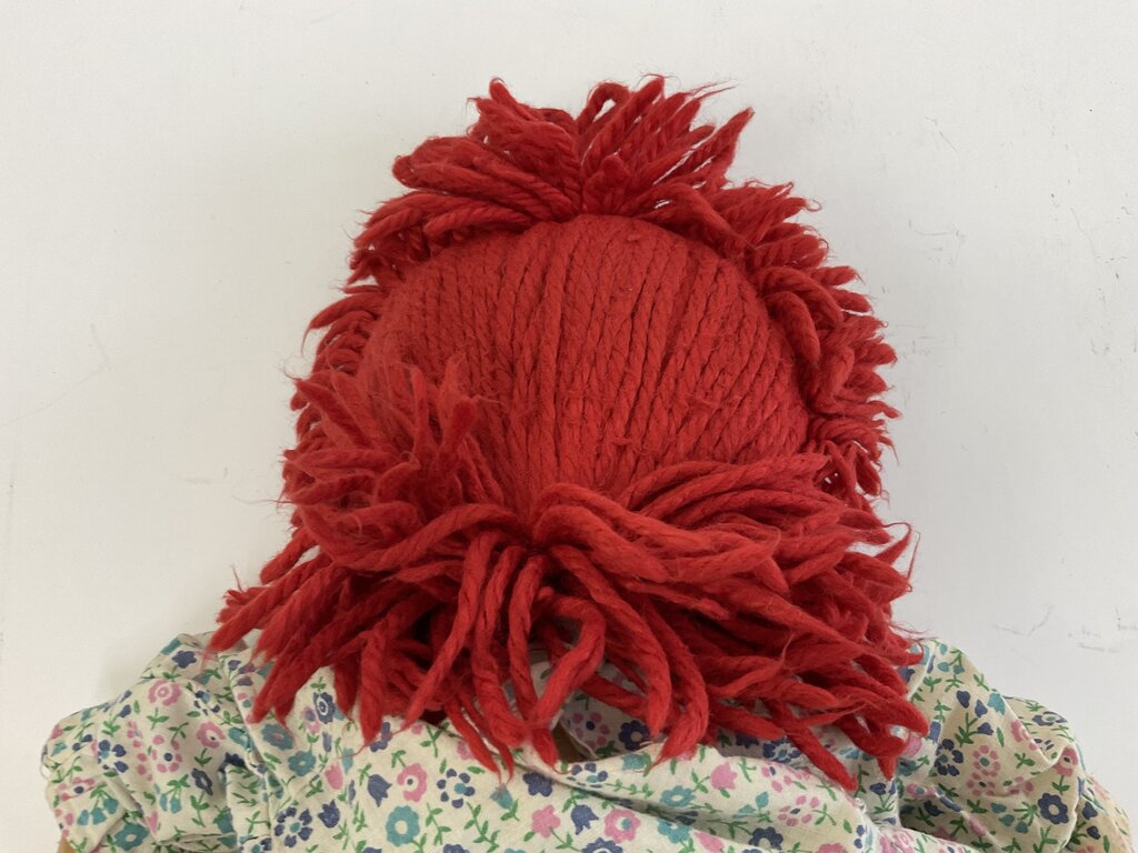 Vintage Raggedy Ann Doll (1960s?) 19” /sb