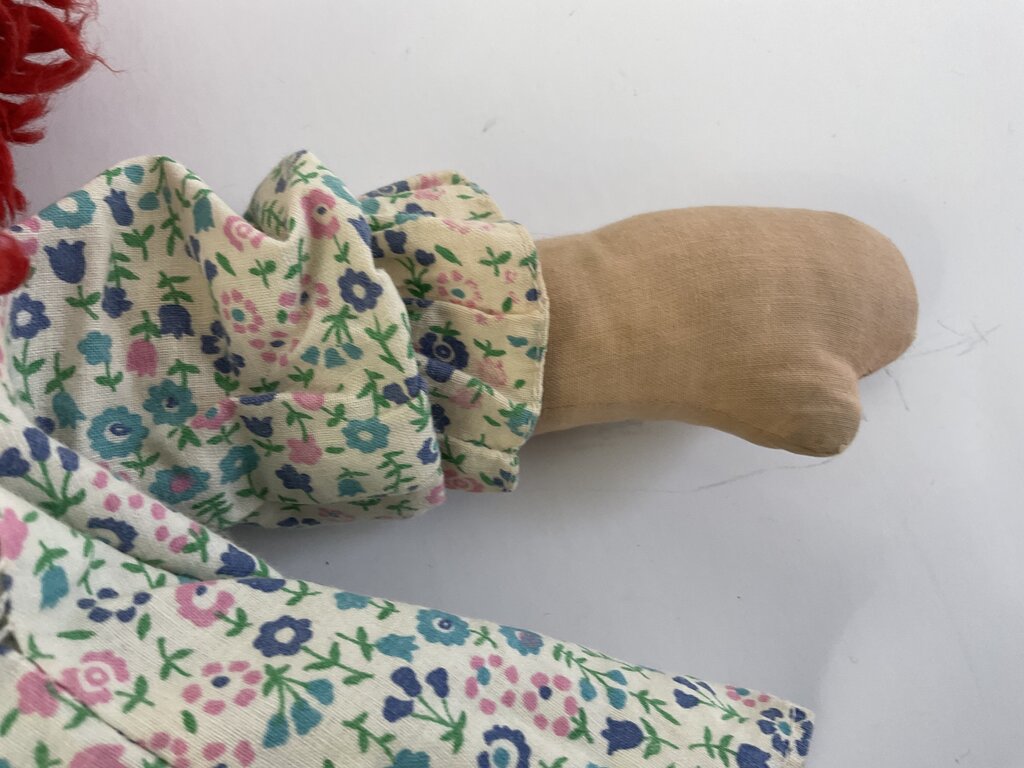 Vintage Raggedy Ann Doll (1960s?) 19” /sb
