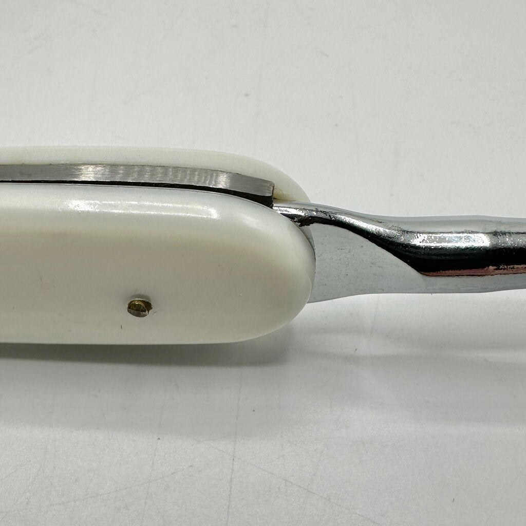 Vintage BARLOW Japan Multi Tool 7 Piece Pocket Knife Camping Kit w/Case./cb