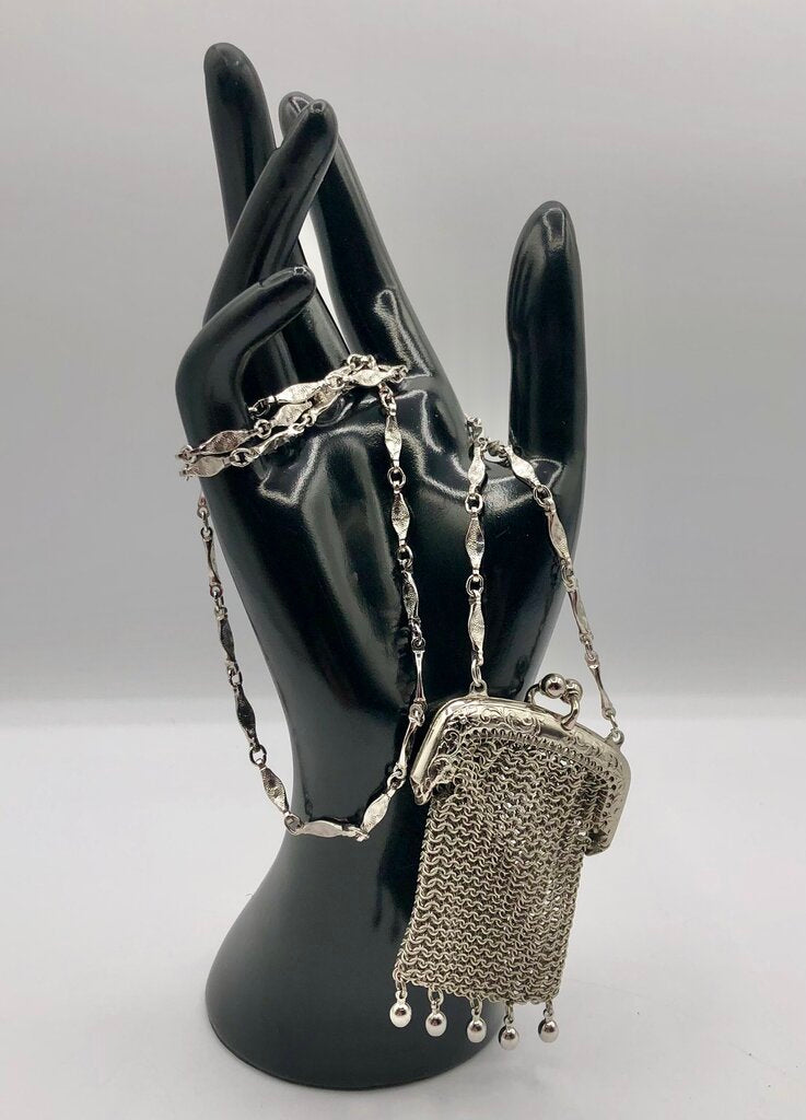 Victorian Style Chain Mail Mesh Coin Purse /b