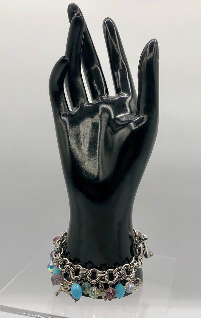 Fanciful Princess Cinderella Charm Bracelet w/ Bangles /b