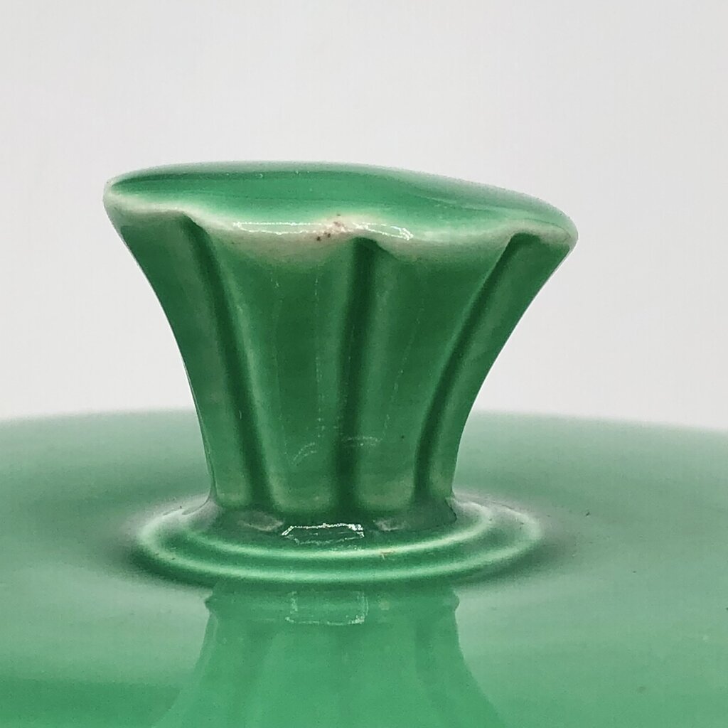 Vintage HLC Fiesta Fiestaware Light Green Covered Casserole Dish /b