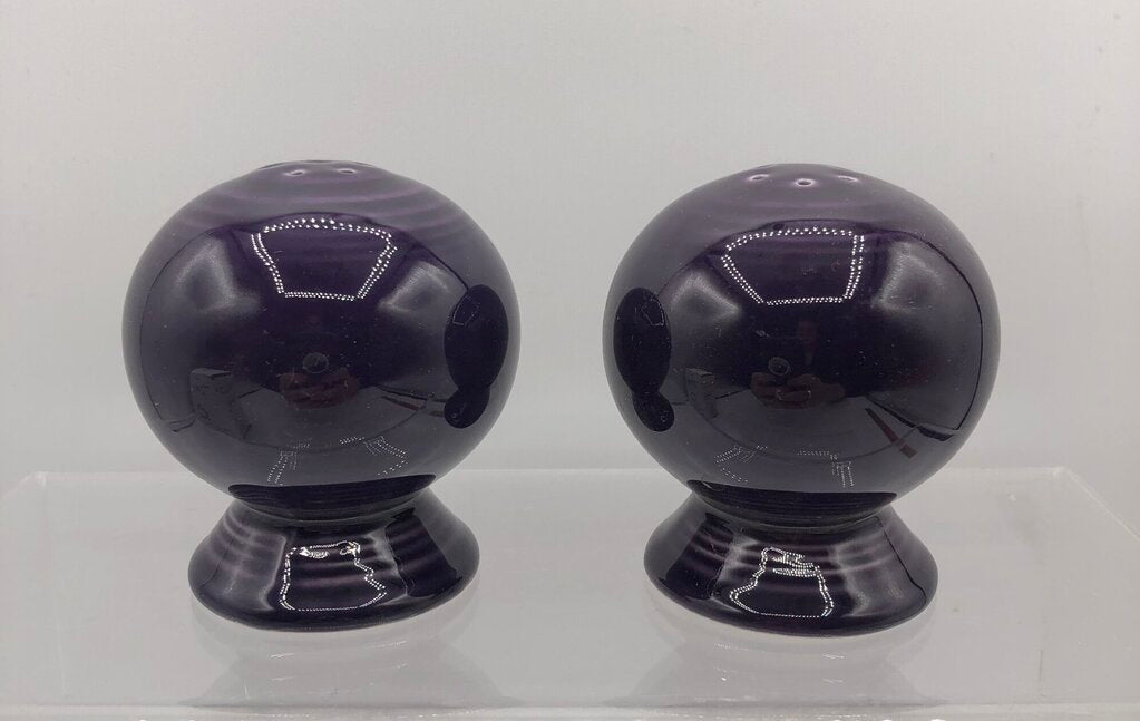 HLC Fiesta 2 5/8” Salt & Pepper Set Plum /b