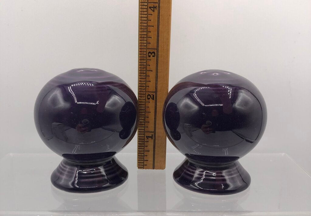 HLC Fiesta 2 5/8” Salt & Pepper Set Plum /b