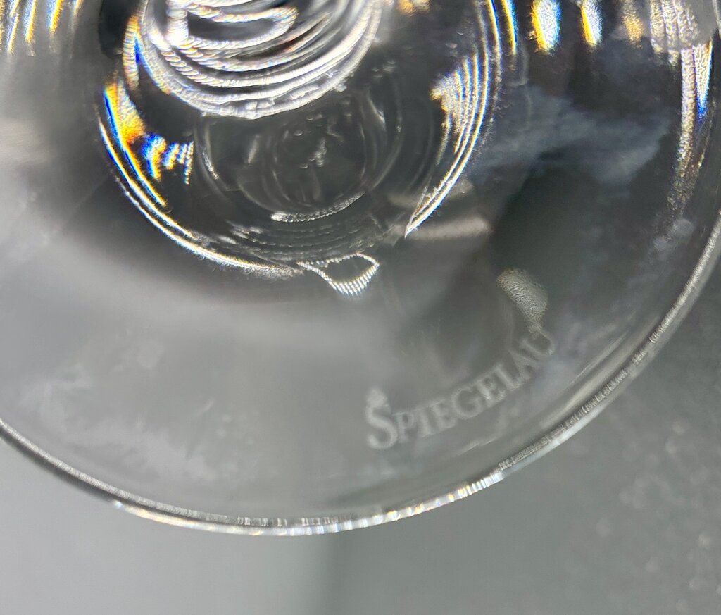 Set of 6 Spiegelau Wine Goblets /j