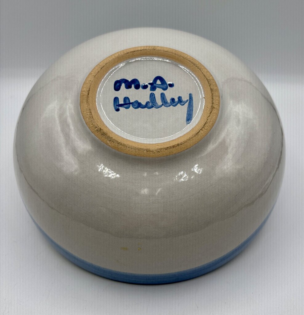 MA Hadley Vegetable Bowl Country Scene Horse Motif /j