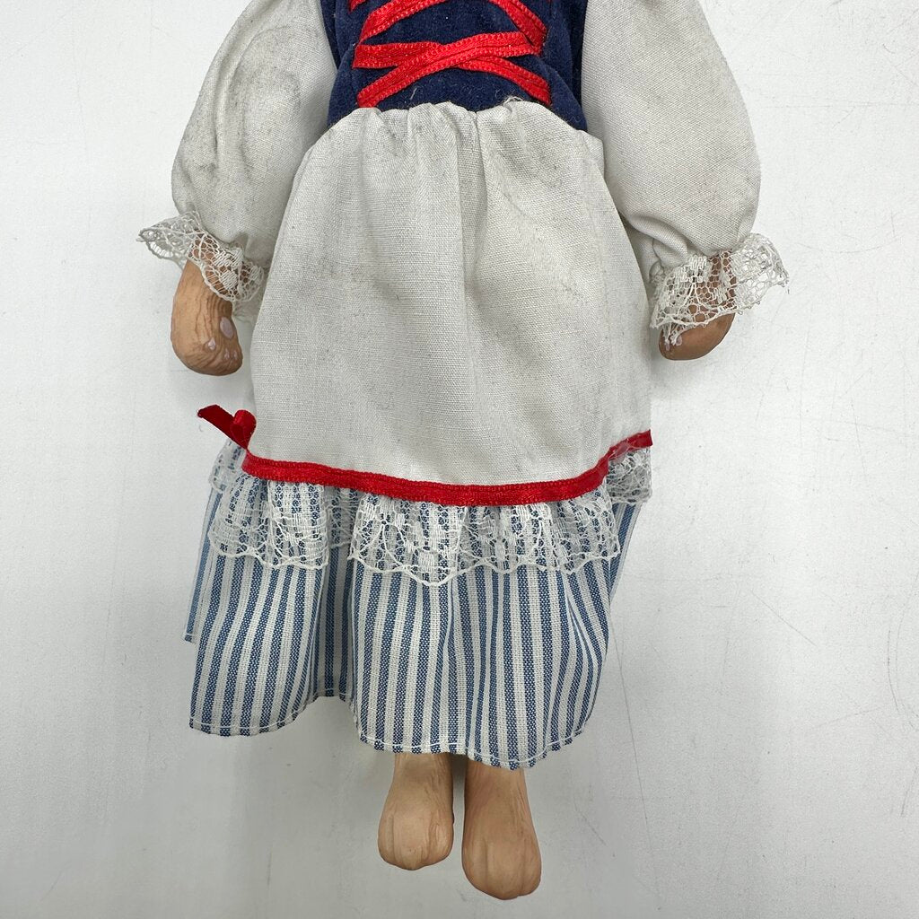 1994 Baxter & Smythe LTD Country Barnyard -BETSY & BILLY BUNNY10” Dolls Porcelain & Cloth /cb