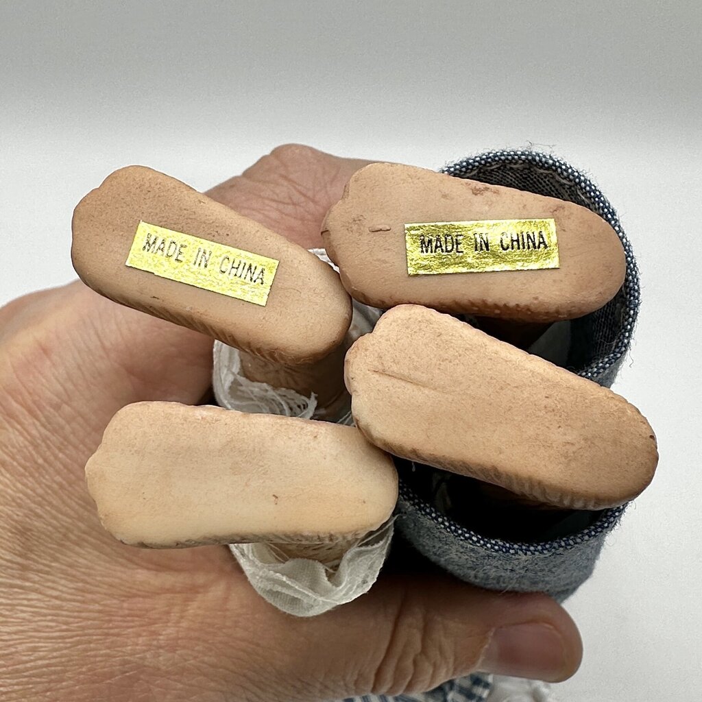 1994 Baxter & Smythe LTD Country Barnyard -BETSY & BILLY BUNNY10” Dolls Porcelain & Cloth /cb