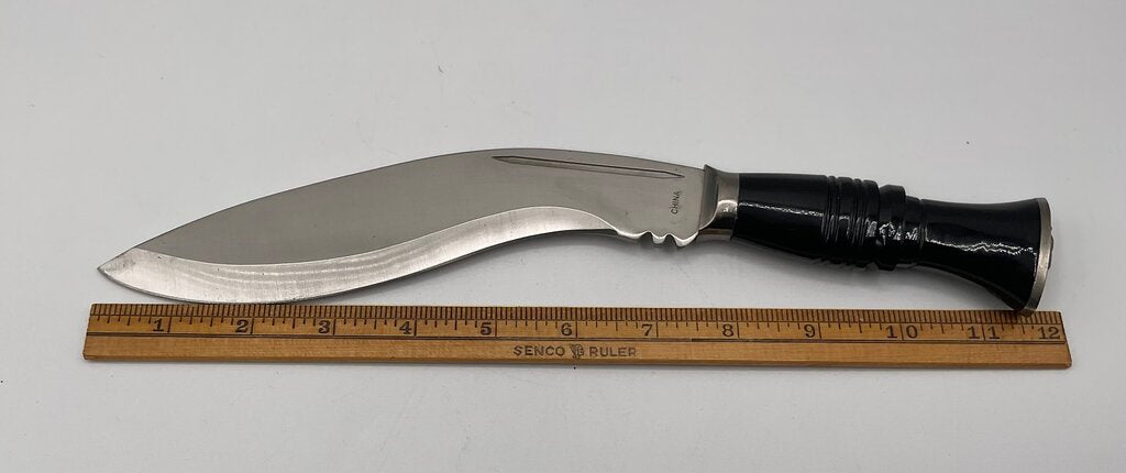 12” Stainless Steel Indian Gurkha Kukri Hunting Knife w/ Sheath & Box HK1279-115 /s