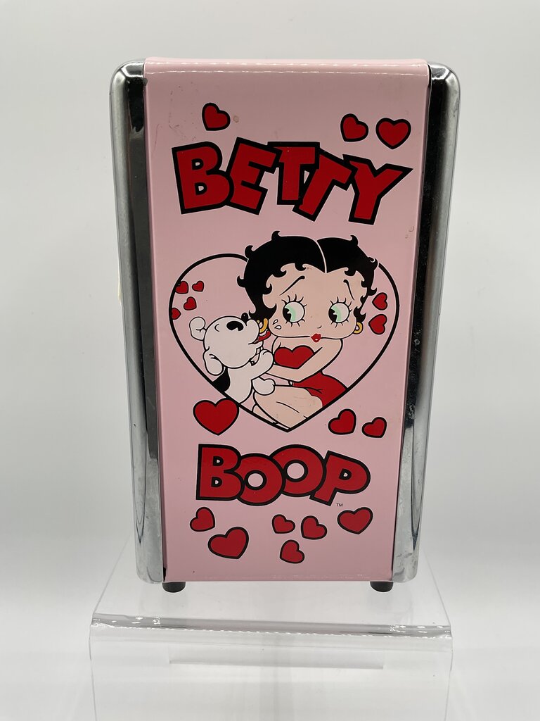 Betty Boop 1998 King Features Syndicate Napkin Dispenser with Napkins /s
