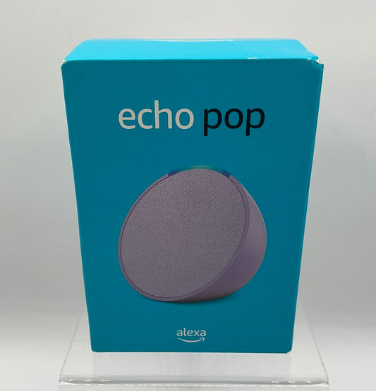 Amazon Echo Pop (2023) Smart Speaker with Alexa Voice Control Sealed in Box /s