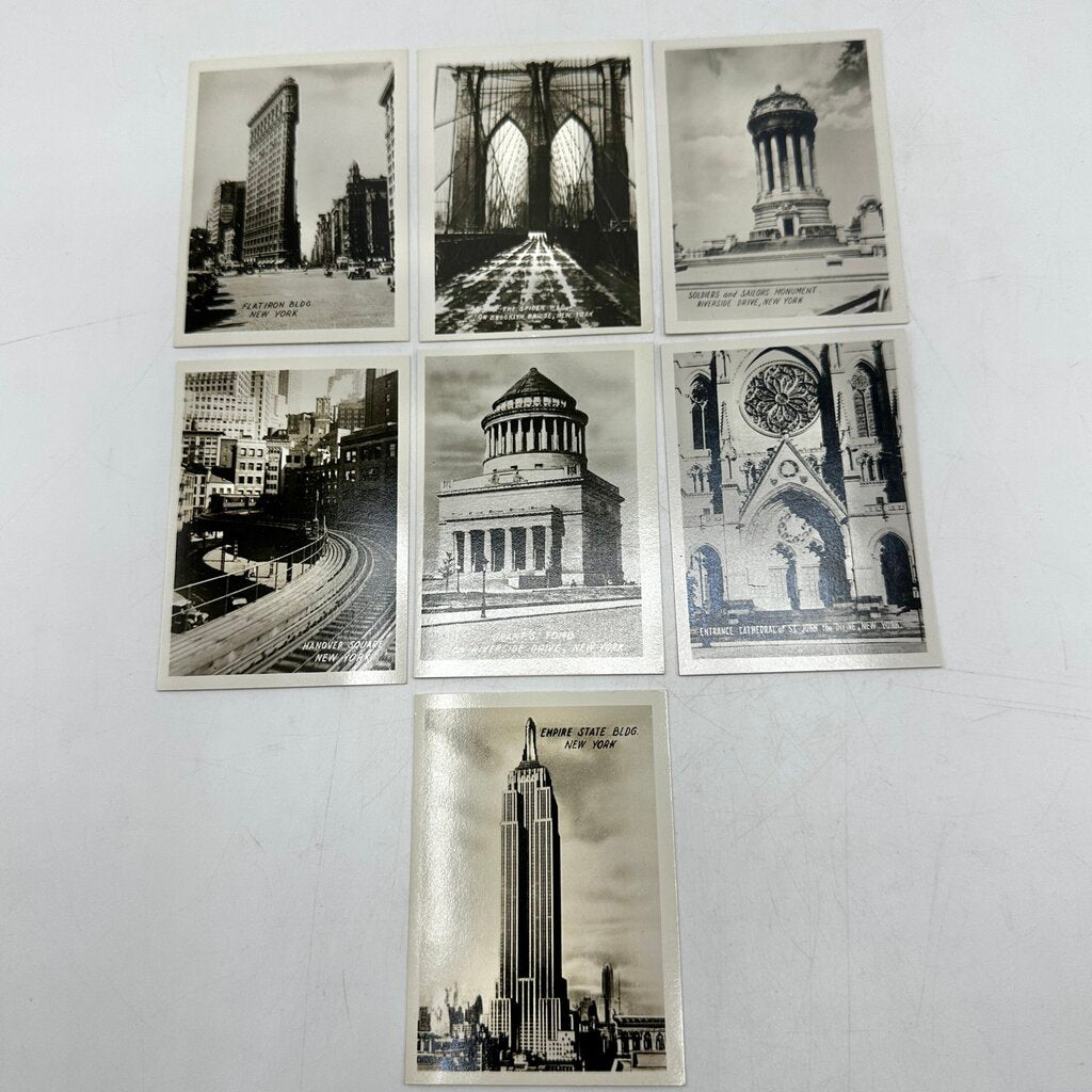 Vintage Souvenir Photo Set Actual Photographs 20 Views of New York City /cb