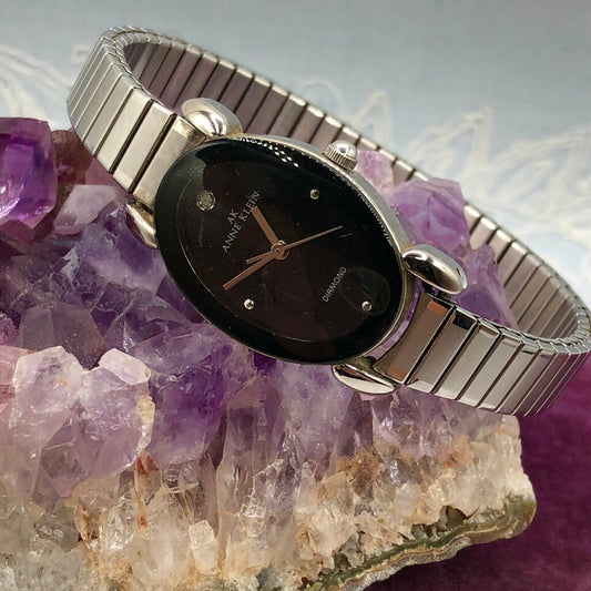 Stylish Anne Klein Diamond Collection Wrist Watch /b