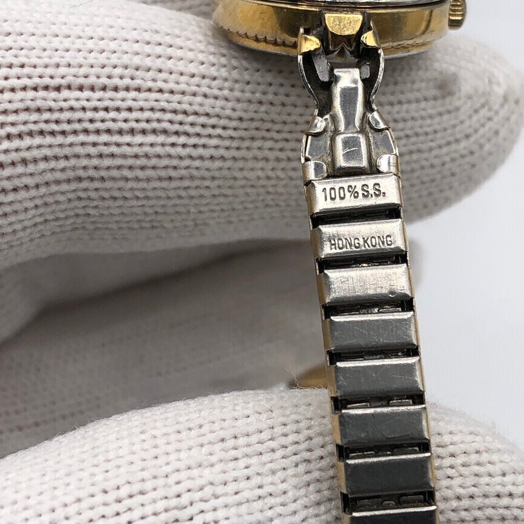 Vintage Ladies Timespan Hamilton 2 Tone Quartz Wristwatch 8116 /b