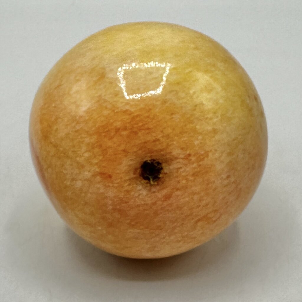 Vintage Italian Alabaster Fruit Set-Pear, Pomegranate, Peach & Banana-Handcrafted Collectibles /cb