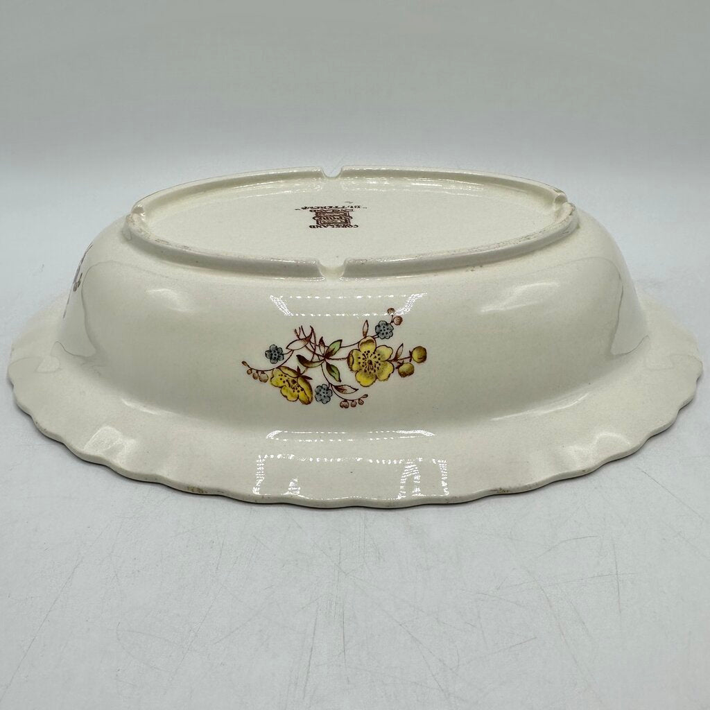 Vintage Copeland Spode Buttercup 9” Oval Vegetable Bowl Old Backstamp Made In England /cb