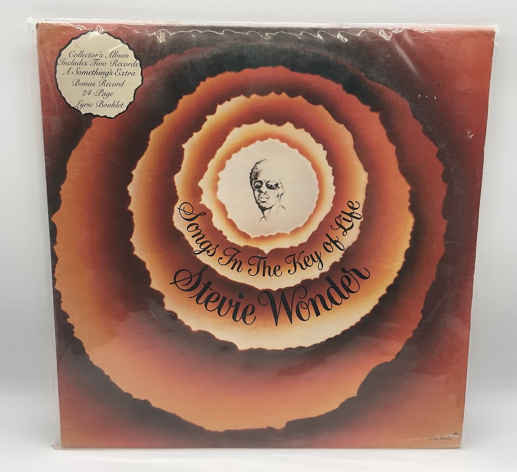 Stevie Wonder “Songs in the Key of Life” Collector’s Album (x2 LPs) Vinyl Records 1976 /s