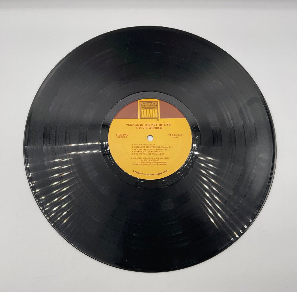 Stevie Wonder “Songs in the Key of Life” Collector’s Album (x2 LPs) Vinyl Records 1976 /s