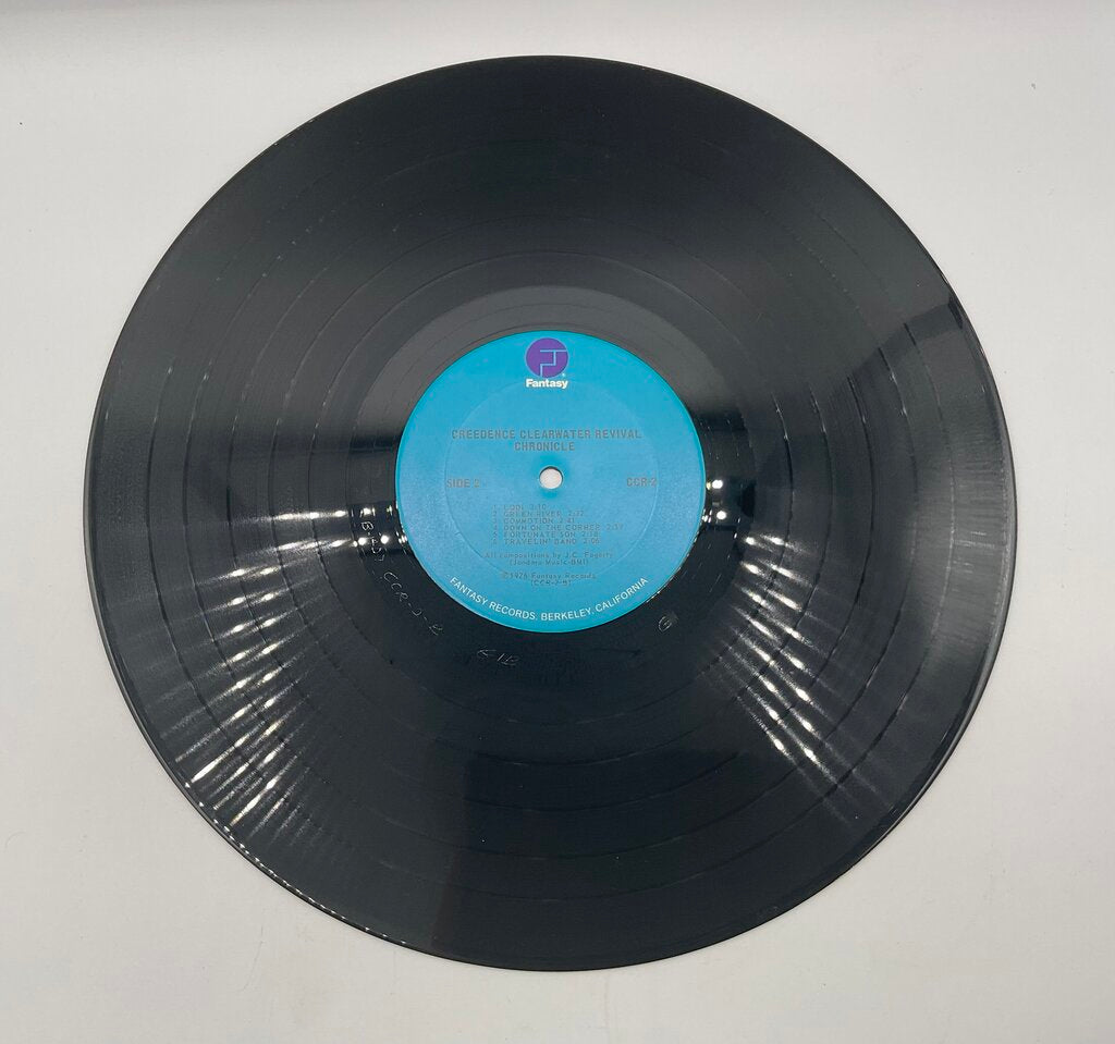Creedence Clearwater Revival Ft. John Fogerty “Chronicle” Greatest Hits Double LP Vinyl Records /s