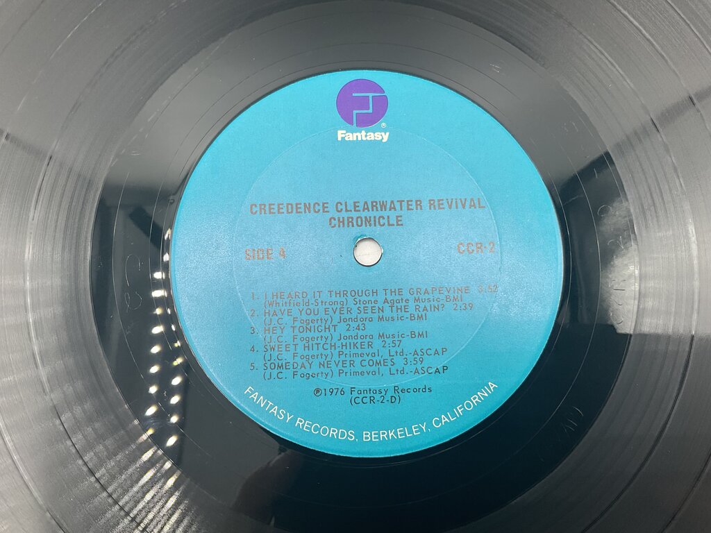 Creedence Clearwater Revival Ft. John Fogerty “Chronicle” Greatest Hits Double LP Vinyl Records /s