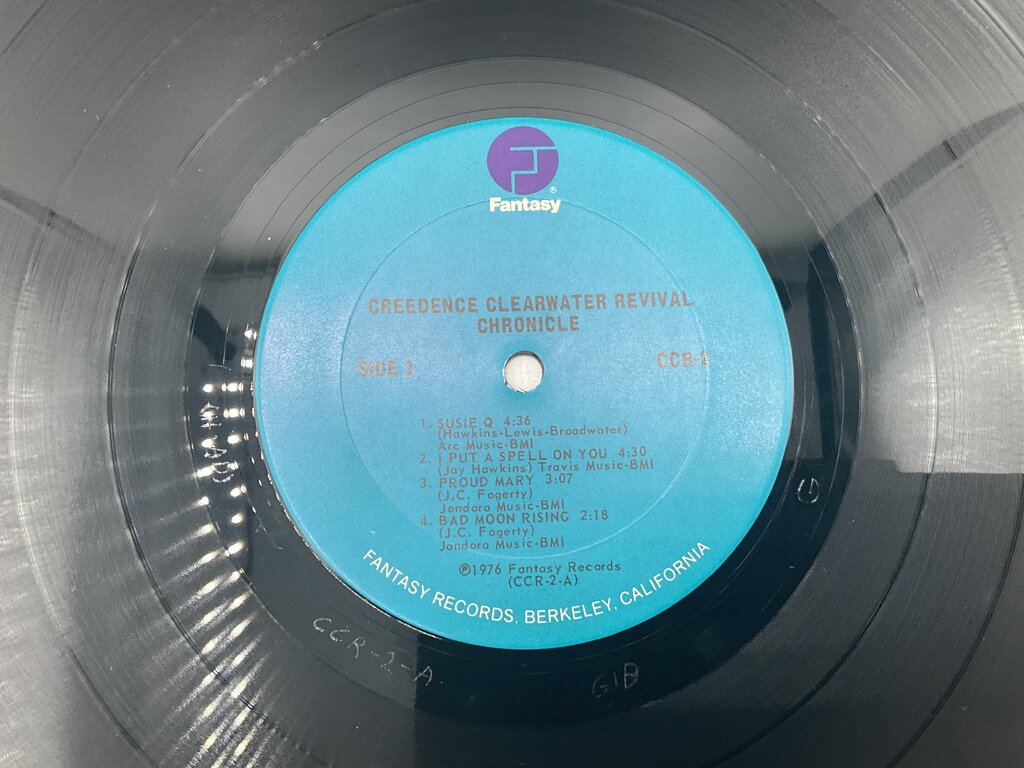 Creedence Clearwater Revival Ft. John Fogerty “Chronicle” Greatest Hits Double LP Vinyl Records /s