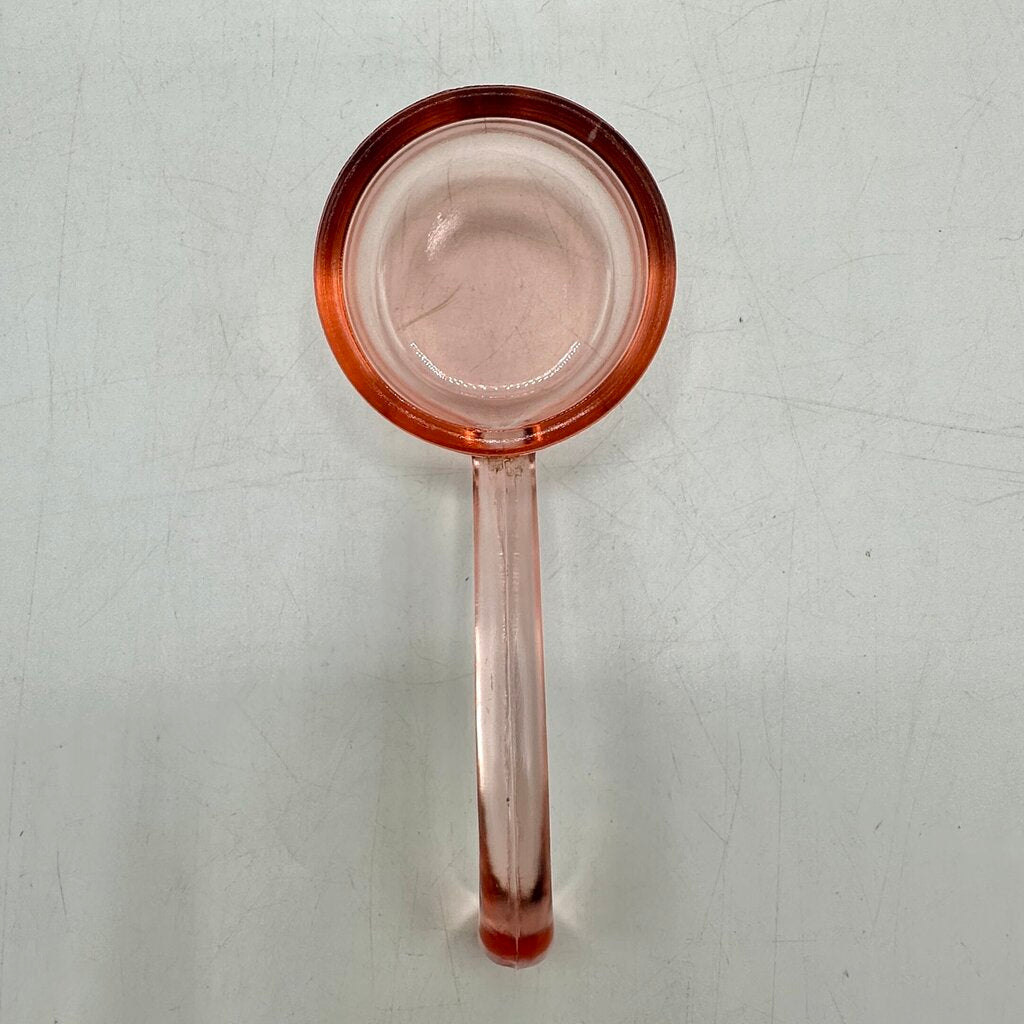 Vintage Imperial Glass Pink Strawflower Mayonnaise Bowl Underplate & Spoon /cb