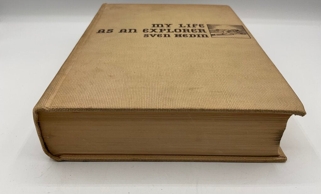 “My Life as an Explorer” by Sven Hedin - Garden City Publishing Company 1925 Hardcover Book /sb